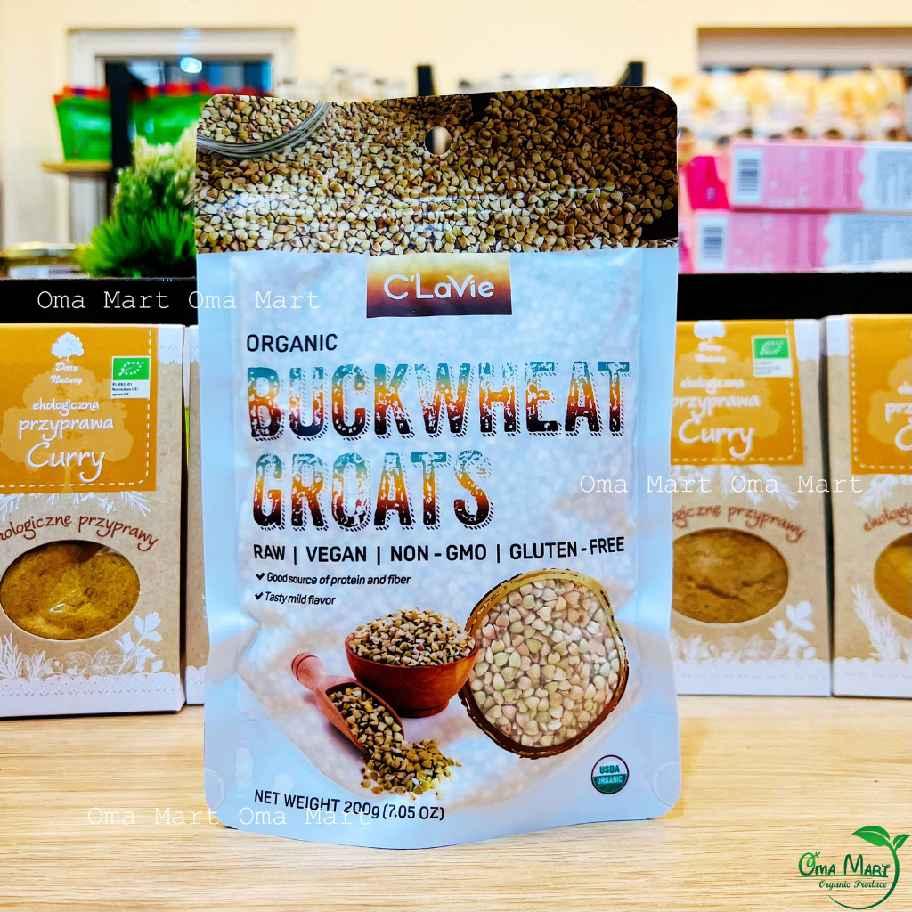 Hạt kiều mạch hữu cơ Clavie 200g