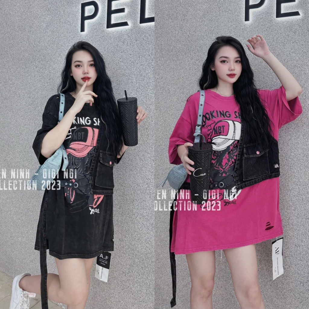ĐẦM THUN JEANS