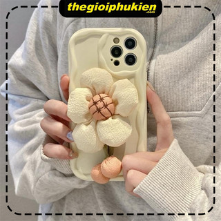 Ốp lưng iphone cạnh sóng nổi gắn hoa hướng dương 6s/6splus/7/7plus/8/8plus/x/11/12/13/14/15/max/promax xx2055