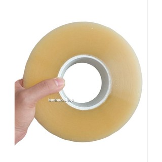 Băng dính 1kg lõi mỏng trắng trong siêu dính