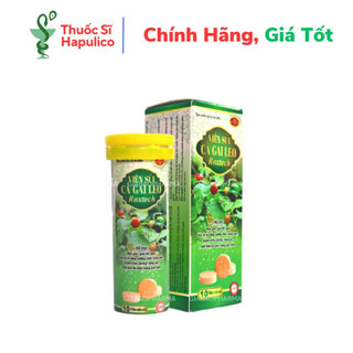  Viên sủi CÀ GAI LEO Actiso hỗ trợ giải độc gan mát gan hạ men gan - Tuýp 10 viên 