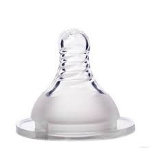 Núm ti xoắn cổ rộng thay thế cho bình sữa