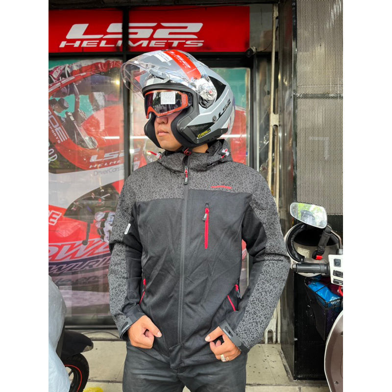 ÁO GIÁP KOMINE CHÍNH HÃNG Komine JK-1143 Protect Mesh Parka Ten