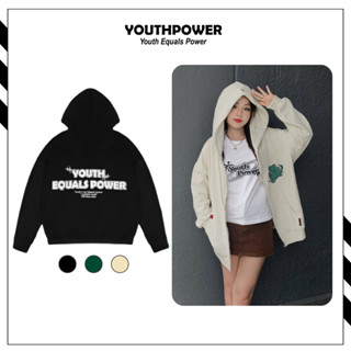  Áo khoác hoodie Zipper Signature Yoloyouth form rộng vải nỉ chân cua Unisex Local Brand | Youth Power 