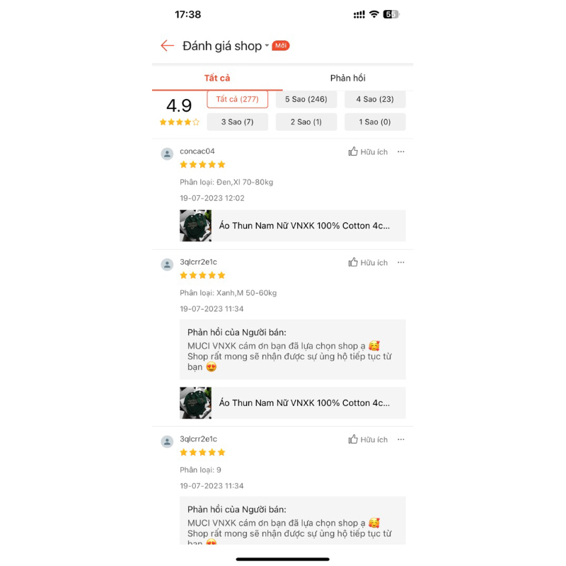 Áo Thun Nam Nữ VNXK 100% Cotton 4c Nike351