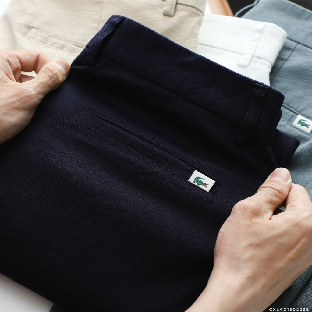 Quần Short Đũi ngắn Nam LCST, Form slim ngang gối, chất vải đũi chính phẩm ,co dãn ,thoáng mát 5 colors - Hàng VNXK SD51