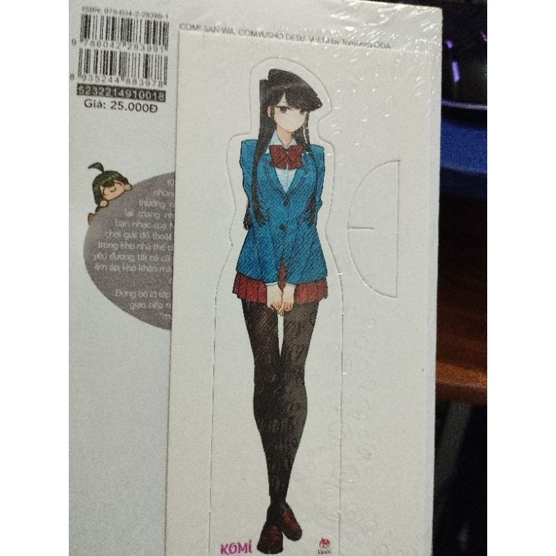 Komi Nữ Thần Sợ Giao Tiếp Tập 18 Seal - Standee Komi