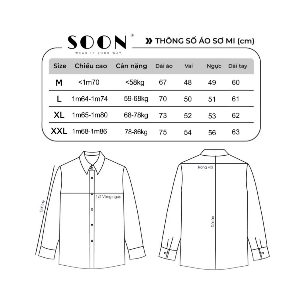 Áo sơ mi nam tay dài Soonvn cổ bẻ,vải đũi vân dọc co giãn thoáng mát,4 màu PL03