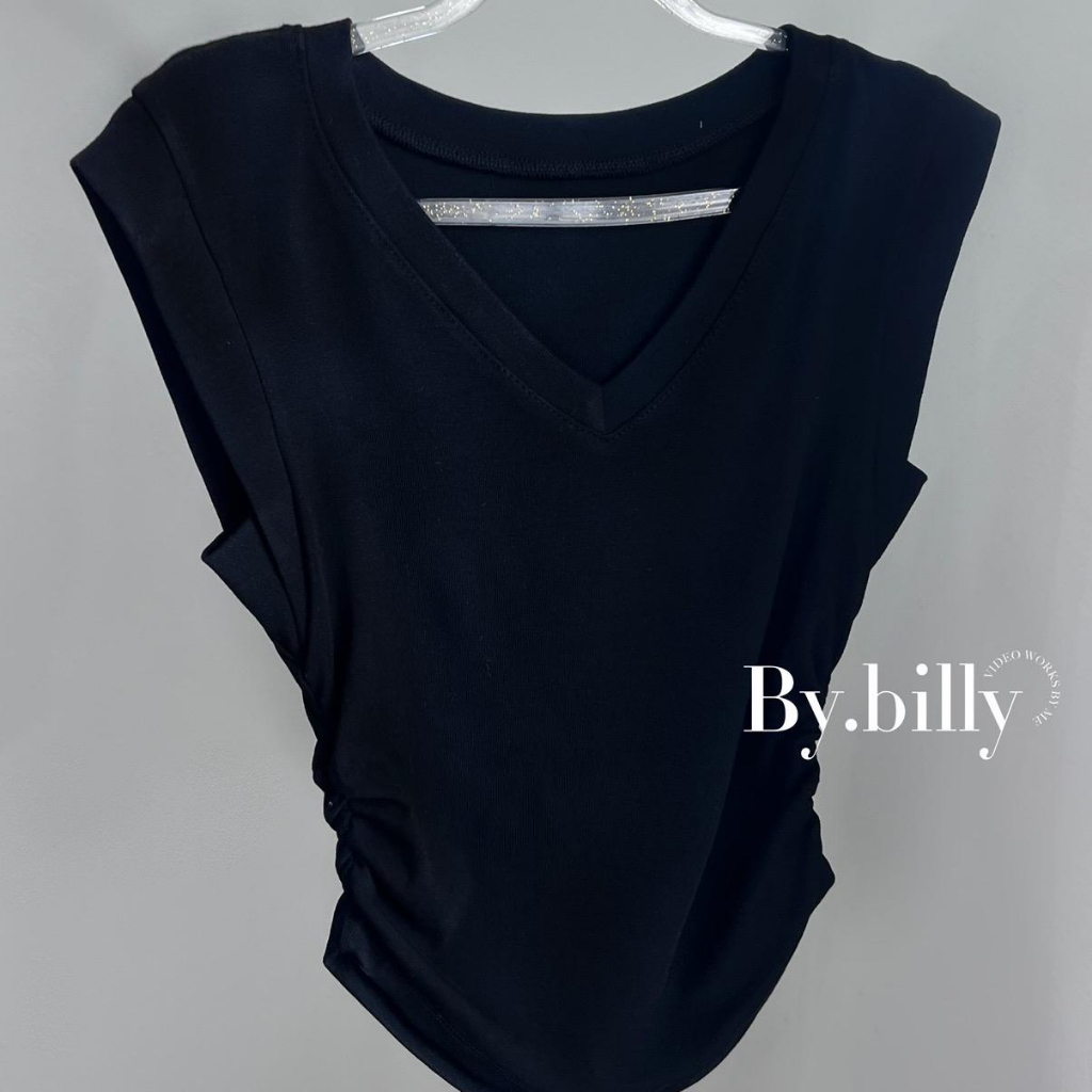 Áo Cổ Tim Vạt Bầu Dúm Eo Co Giãn Thoáng Mát