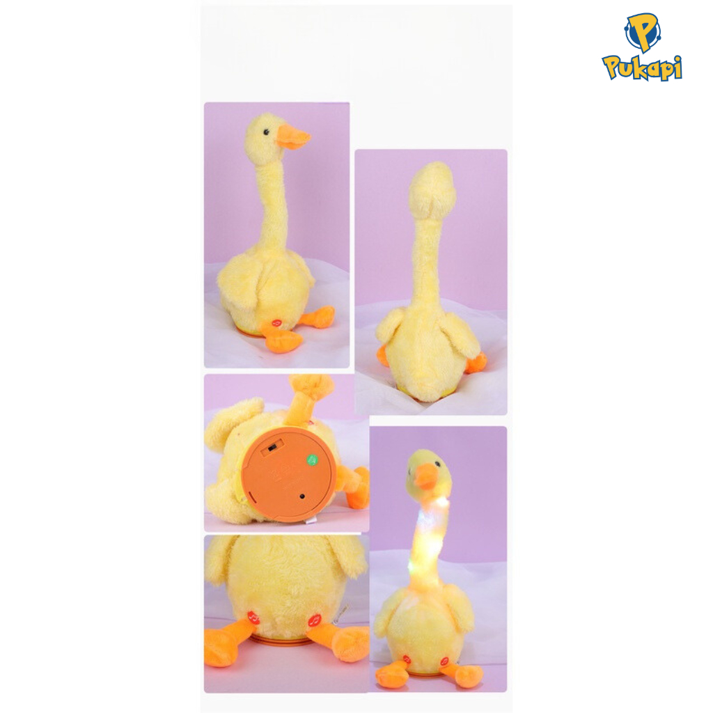 Đồ Chơi Vịt Nhái Giọng Cho Bé, Con Vịt Biết Nói Biết Hát PUKAPI