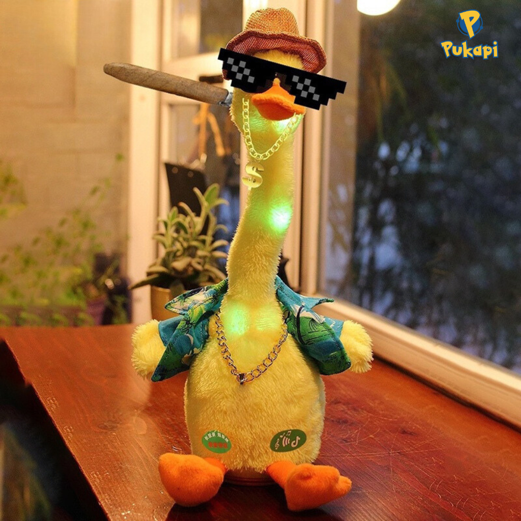 Đồ Chơi Vịt Nhái Giọng Cho Bé, Con Vịt Biết Nói Biết Hát PUKAPI
