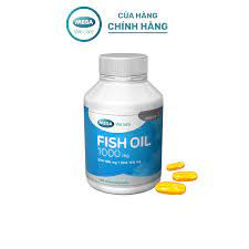 Dầu cá bổ sung Omega-3 DHA & EPA từ nguồn dầu cá Lysi-Iceland giúp mắt sáng, não tốt - FISH OIL Mega We Care