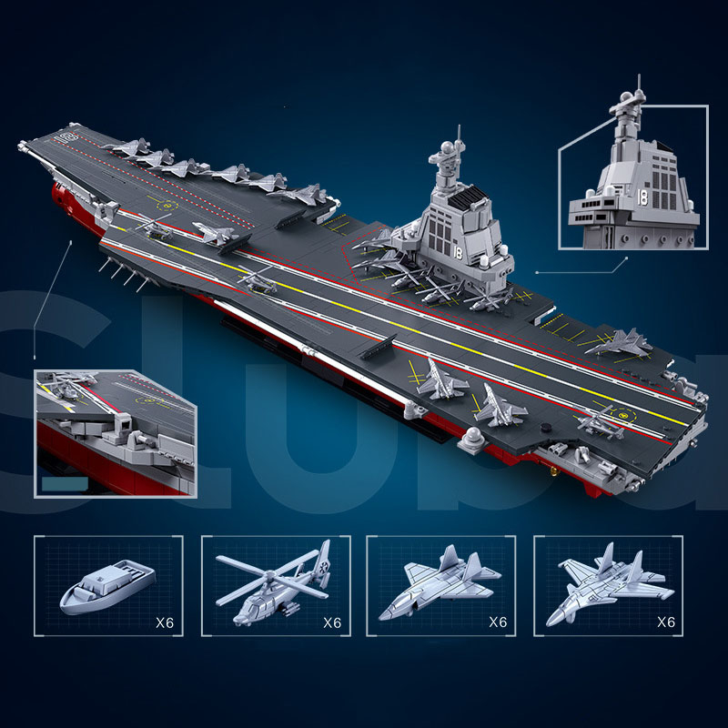 Đồ Chơi Lắp Ráp Lego Mô Hình Tàu Sân Bay,Chiến Hạm,Thuyền Chiến Battle Ship U.S. Navy Seals No.B1188-B1102 Với 1800+PCS