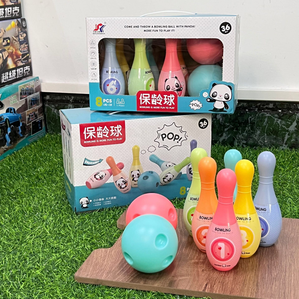 Bộ Đồ Chơi Bowling Cho Bé 8 Chi Tiết NO.747-156