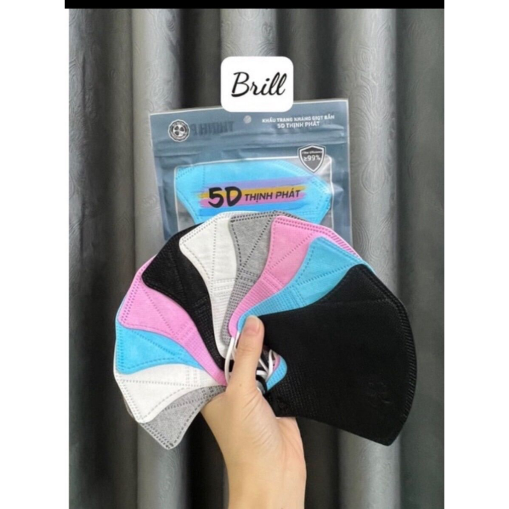 THÙNG 500 CÁI KHẨU TRANG 5D THỊNH PHÁT