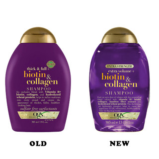 Dầu gội ogx biotin & collagen làm dày tóc 385ml thick & full + biotin & collagen shampoo