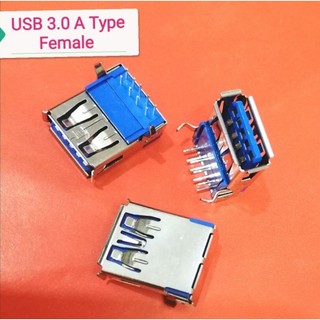 Cổng usb 3.0 chuẩn a type female cái 9 chân vuông góc 90 độ