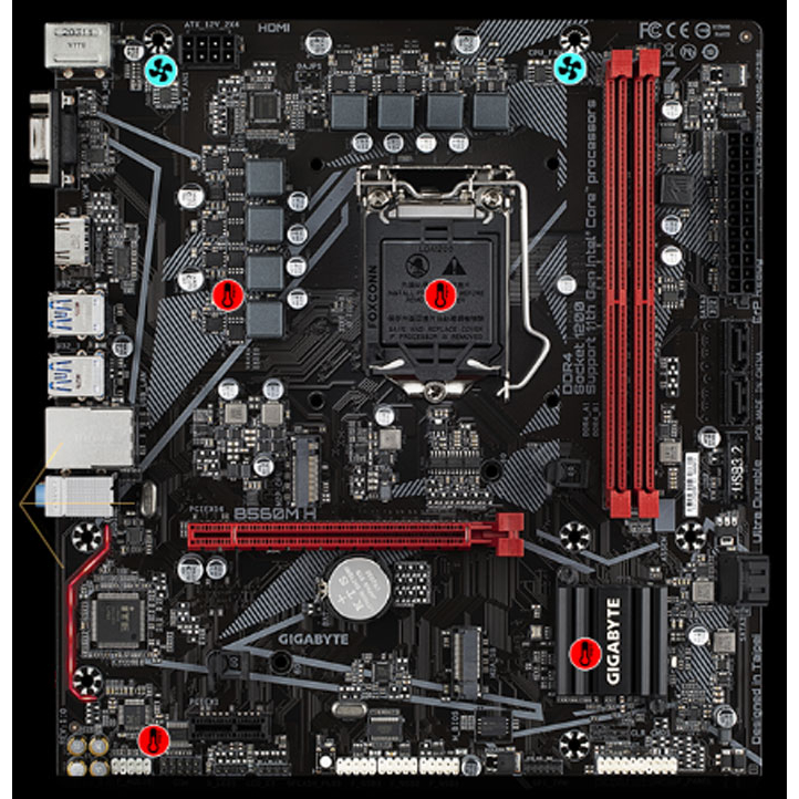 Mainboard GIGABYTE B560M H V2