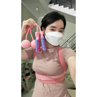 Combo đai bảo vệ vòng 1 và dây nhảy quả bóng tròn