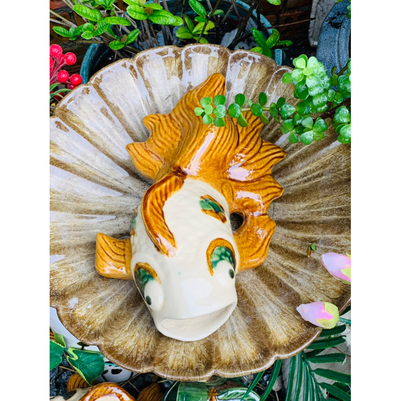 Cá Gốm Tôm Gốm Treo Tường 28*12cm