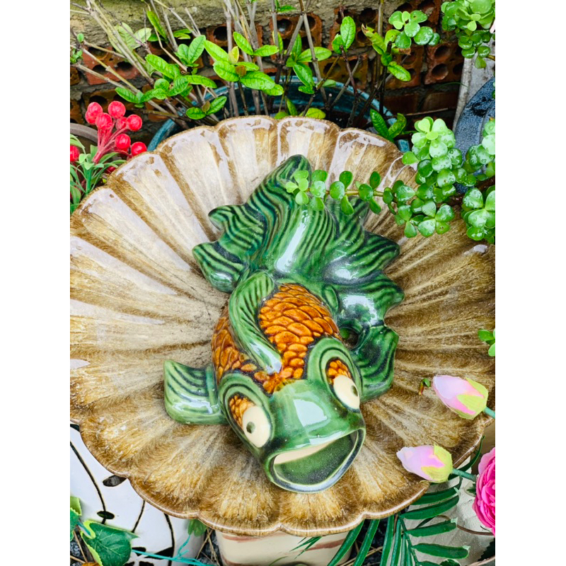 Cá Gốm Tôm Gốm Treo Tường 28*12cm