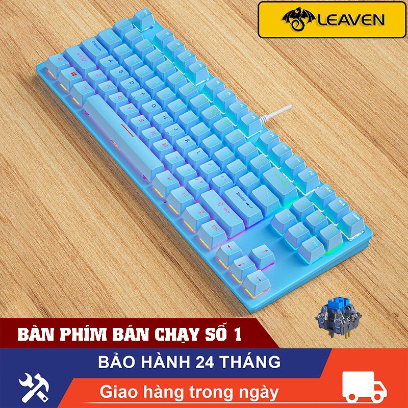 Bàn Phím Cơ Chơi Game Siêu Đỉnh K550 PRO NEW 2023 LED RGB Phím CƠ Gõ Siêu Đã