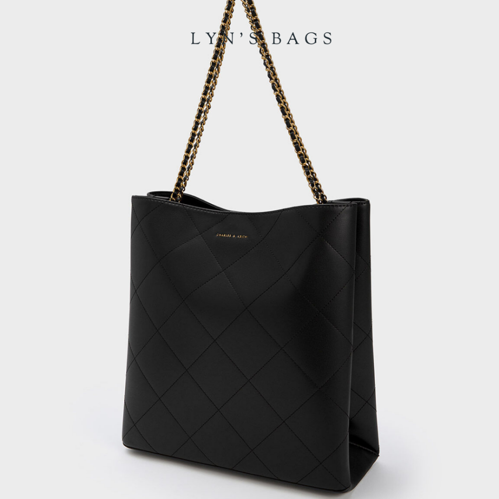 TÚI TOTE C N K BẢN DA TRÁM LÌ TẶNG KÈM VÍ SẴN 2 MÀU ĐEN - KEM