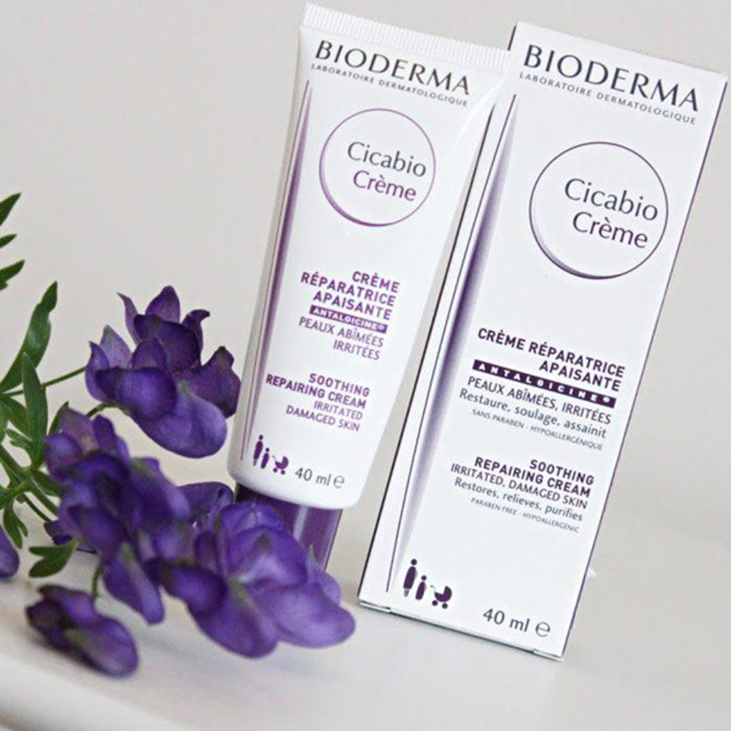 Kem Dưỡng Ẩm Phục Hồi Da Tổn Thương Bioderma Cicabio Crème 40ml Của Pháp Chính Hãng