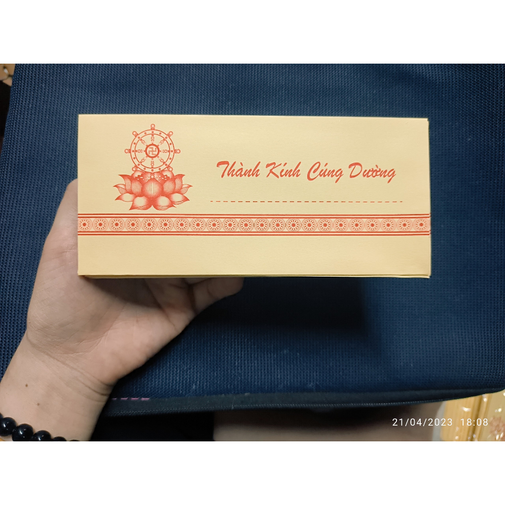 COMBO 100 BAO THƯ THÀNH KÍNH CÚNG DƯỜNG LOẠI THƯỜNG GIẤY MỎNG