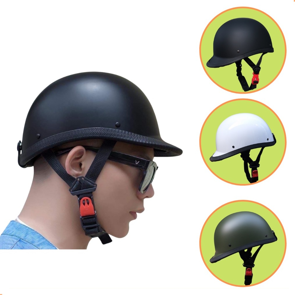 Mũ bảo hiểm nửa đầu kiểu dáng thể thao đua ngựa