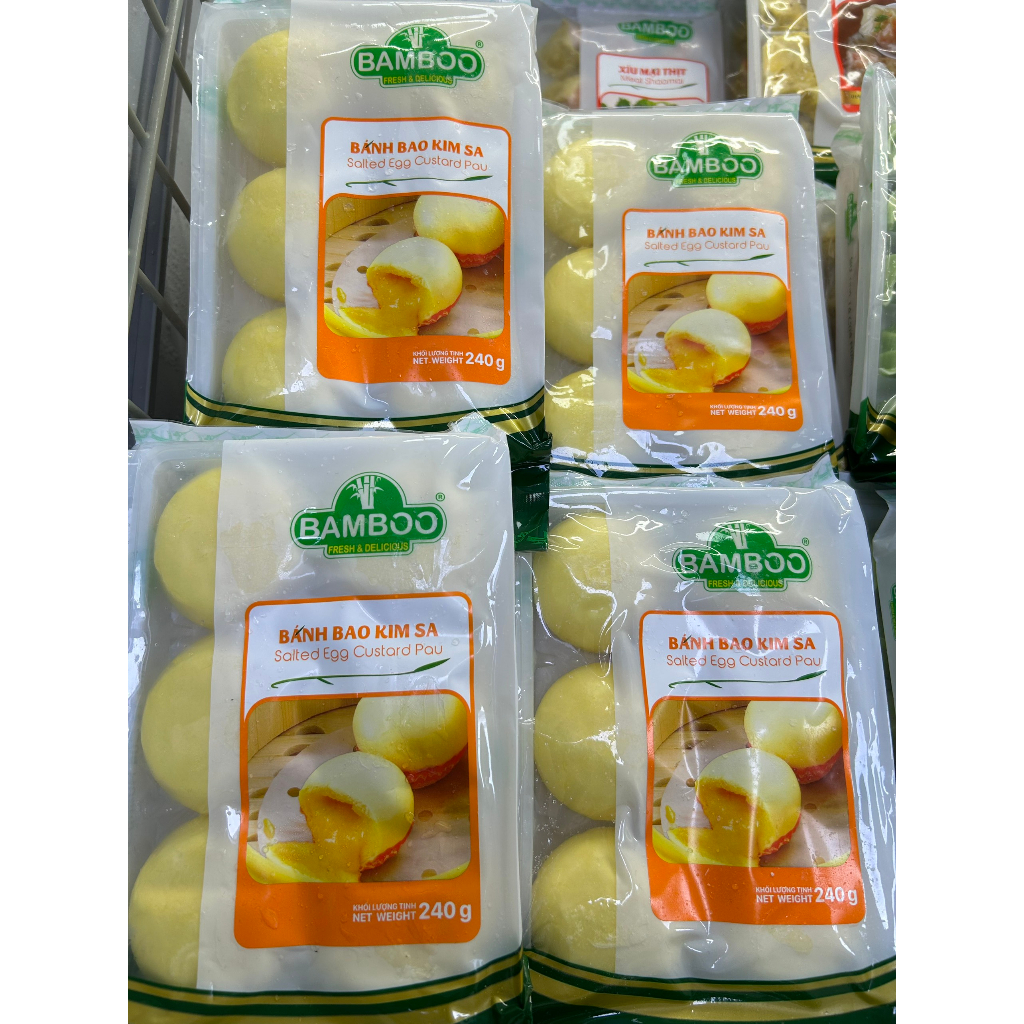 Bonzon - Bánh bao kim sa Bamboo 240g