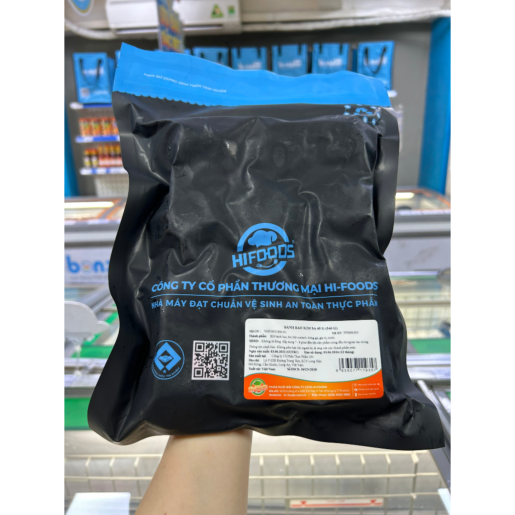 Bonzon - Bánh bao kim sa 540g