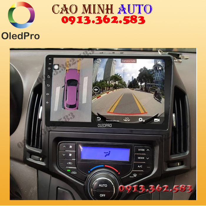 Bộ màn hình liền camera 360 OLED C8S cho xe HUYNDAI I30 - lắp camera hành trình ô tô, đồ chơi cho xe hơi