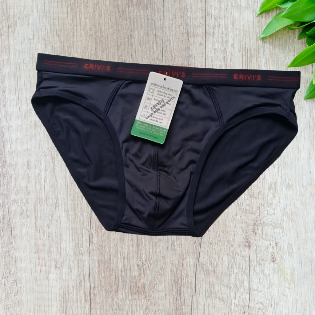 Bộ 5 Quần lót nam ERIVIS lưng nhỏ - Thun lạnh cao cấp ER-060