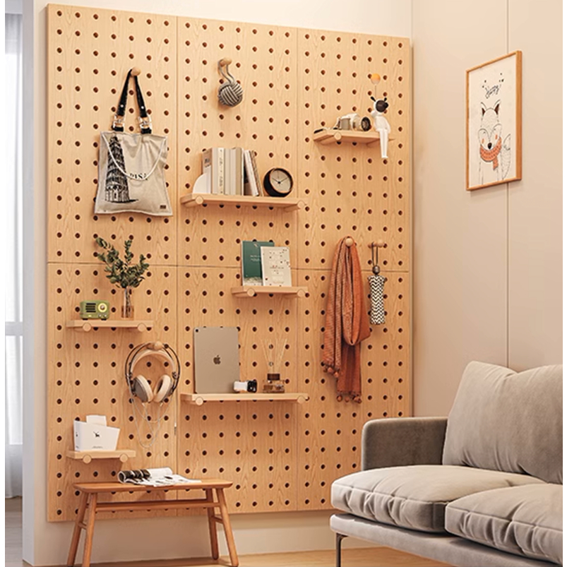( HỎA TỐC ) Bảng Pegboard, Giá treo tường có lỗ, Bảng lỗ treo tường decor mọi không gian - GP295