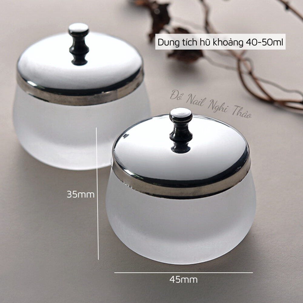 Hũ đựng lưu huỳnh nail NGHI THẢO