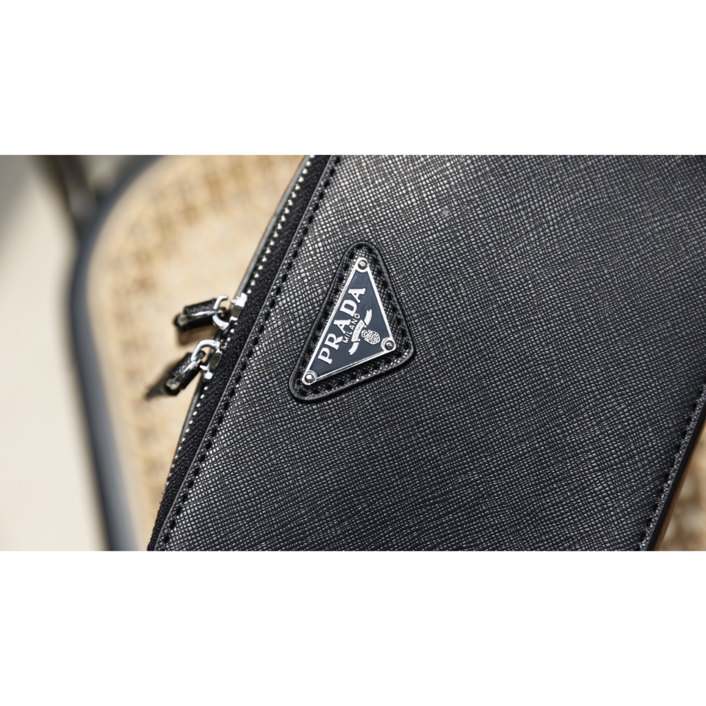TÚI PRADA MESSENGER DA XƯỚC SZ19