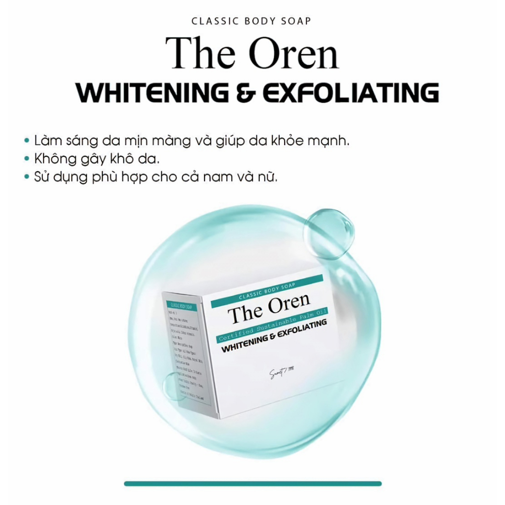 Xà bông trắng da The Oren 100gr