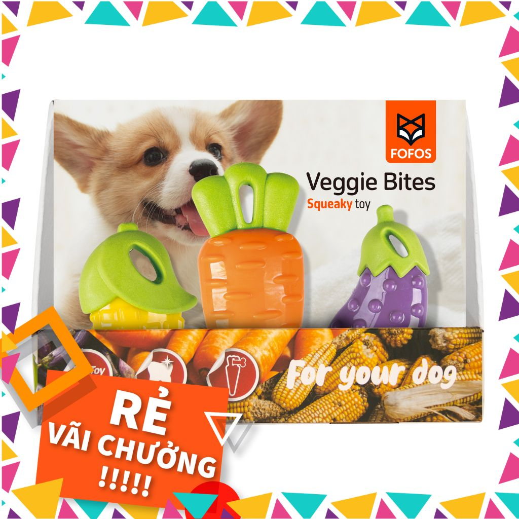 Đồ chơi hình trái cây cho chó