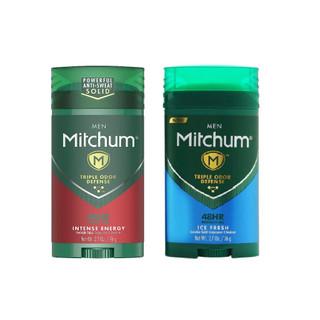 Lăn sáp khử mùi nam Mitchum Antiperspirant & Deodorant Stick Ice Fresh/Intense Energy 76g (Mỹ)