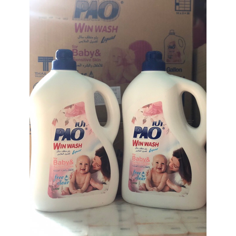 [100%Hàng chính hãng ] Nước giặt Pao Baby 3000 ml Thái Lan
