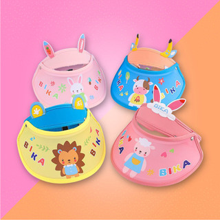 Mũ vành lưỡi trai nửa đầu cho bé trai bé gái từ 3 đến 12 tuổi,chống nắng mùa hè đi biển đáng yêu xinh xắn