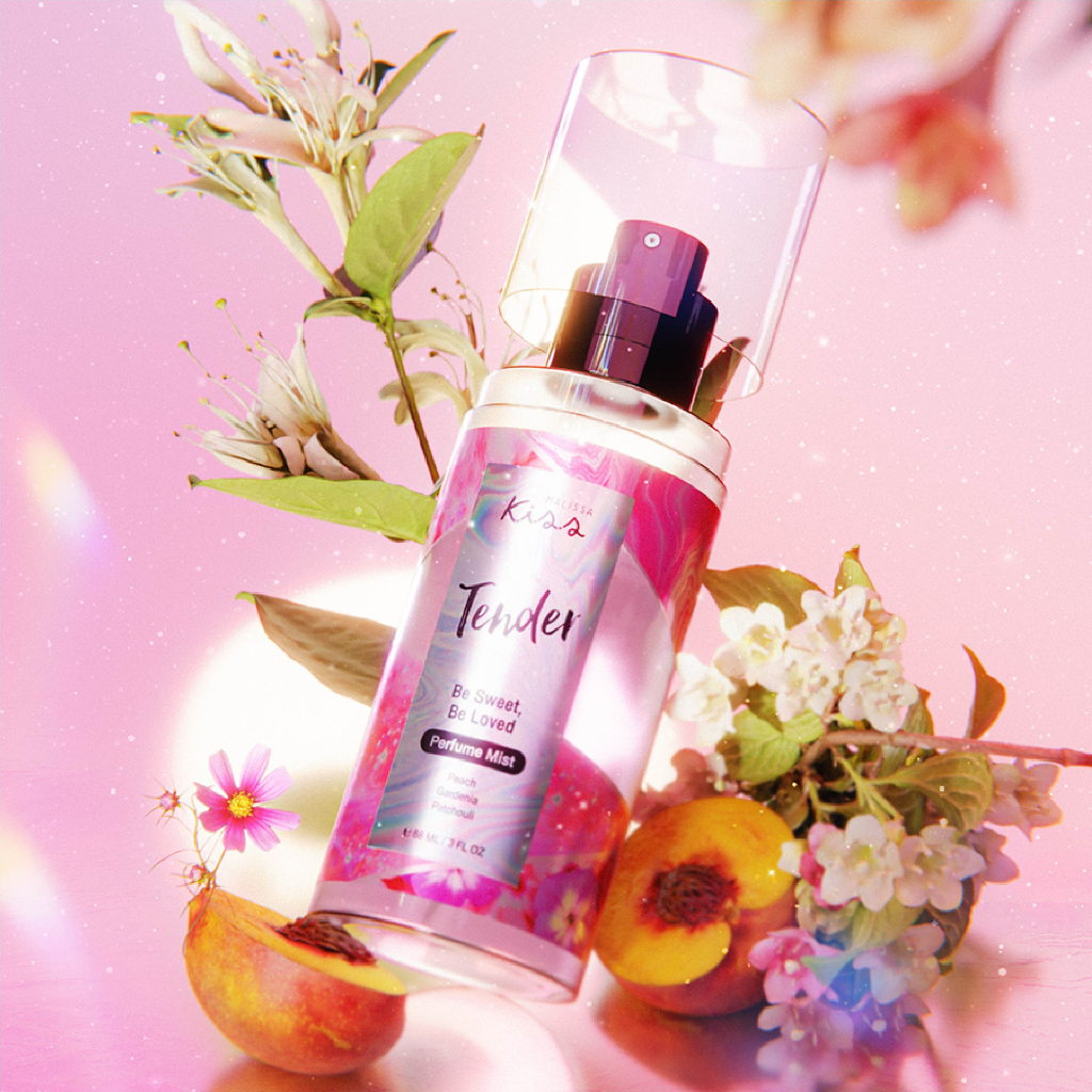 Xịt Thơm Toàn Thân Hương Nước Hoa Malissa Kiss hương TENDER 88ML