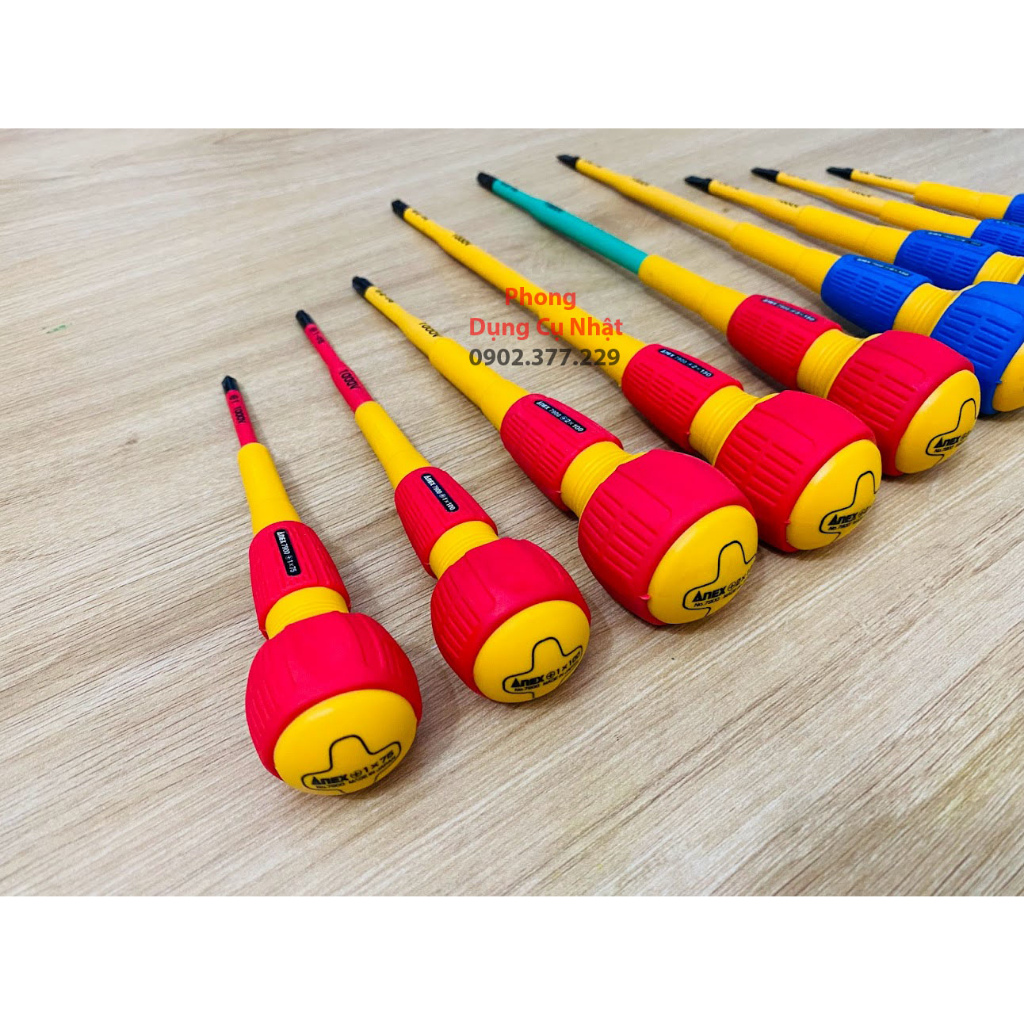 Tô vít cách điện 1000V ANEX No.7900 MADE IN JAPAN