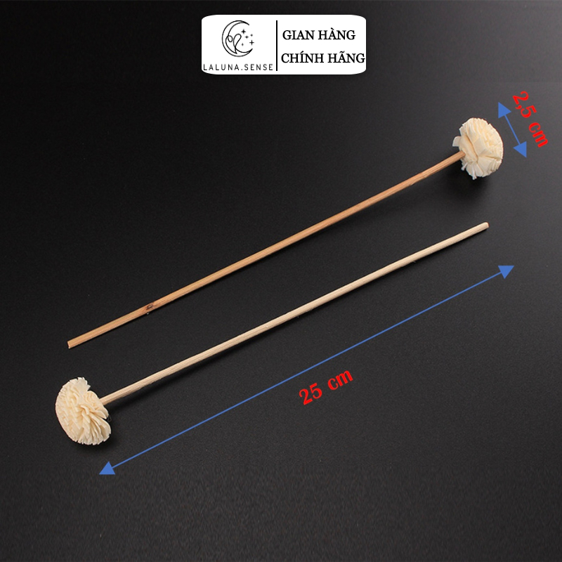 GIÁ SỈ - Que Khuếch Tán Tinh Dầu LALUNA.CENT - Hoa Tản Hương Thơm Phòng Tiện Dụng Trang Trí C11