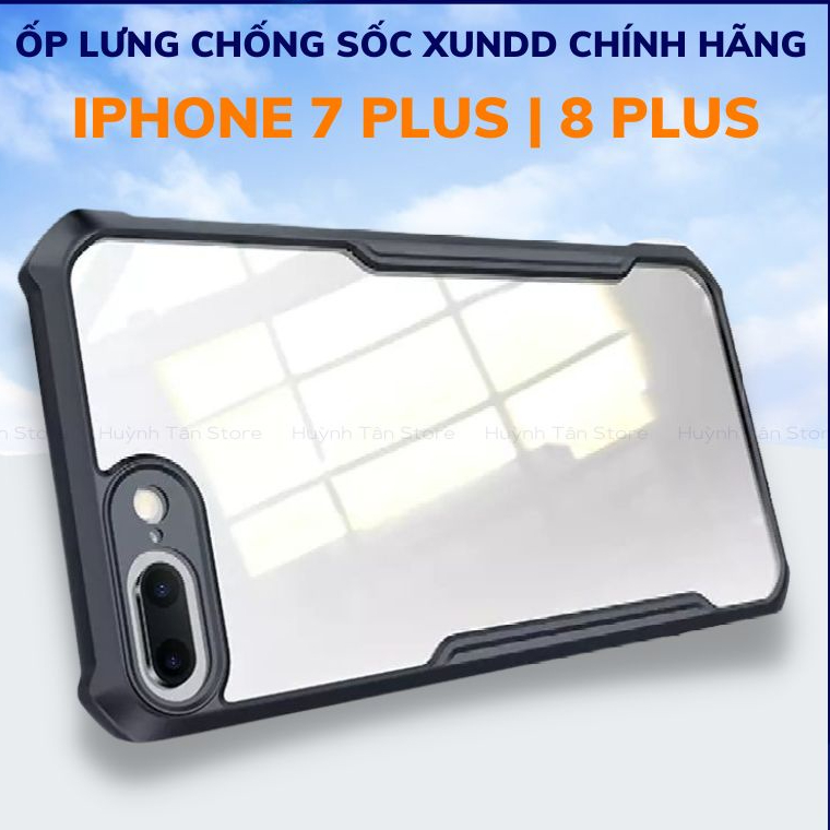 Ốp lưng Iphone 7 Plus/ 8 Plus chống sốc chính hãng XUNDD