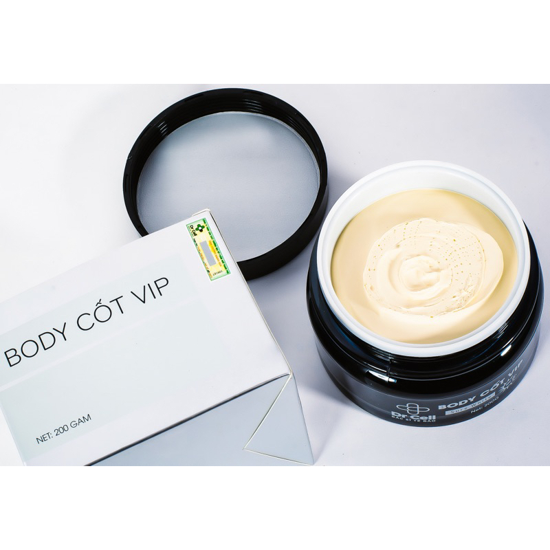 Kem body cốt vip dưỡng ẩm, nâng tone da nhanh 200g Dr Cell