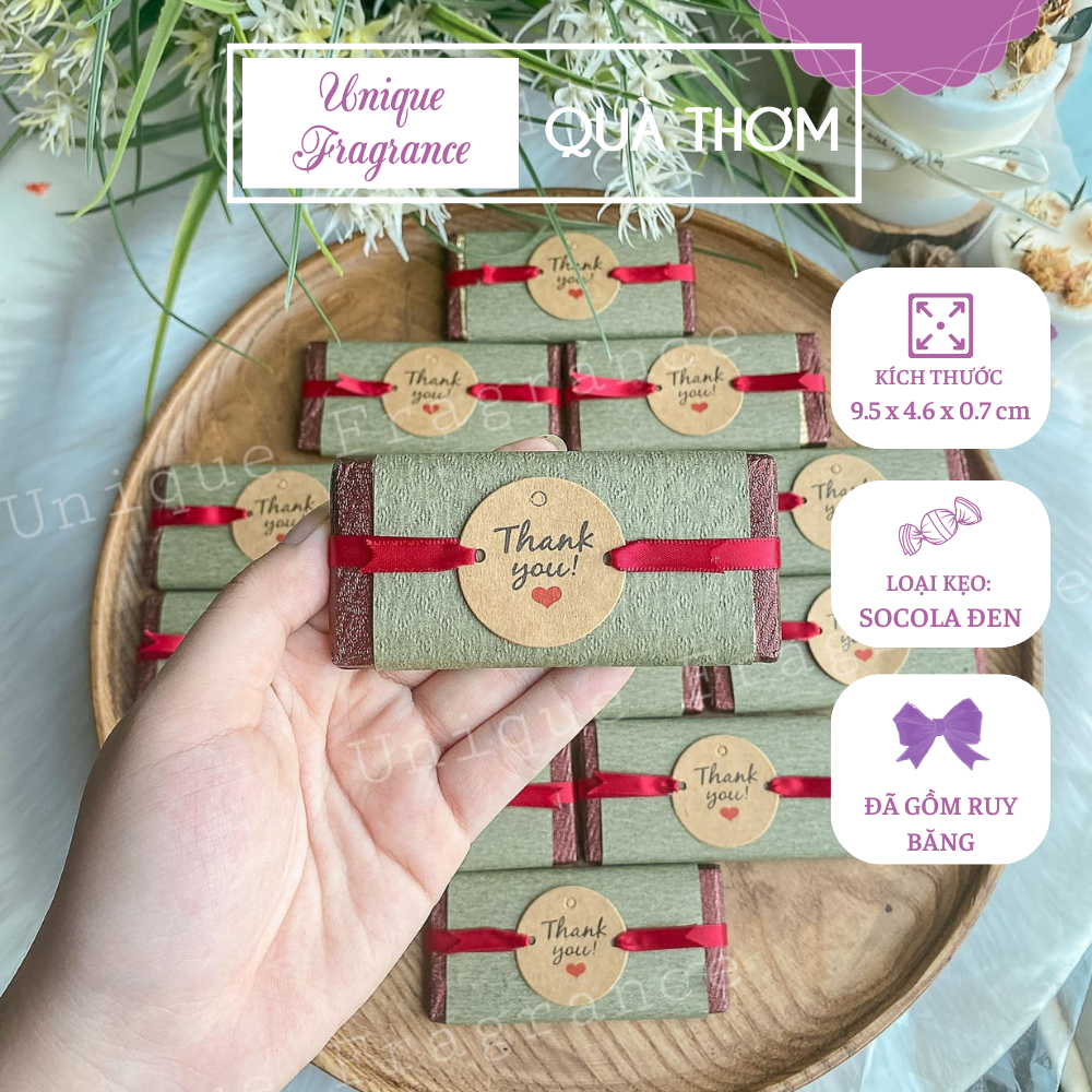 Socola thanh - quà tặng đám cưới, quà sự kiện, quà doanh nghiệp - UNIQUE FRAGRANCE