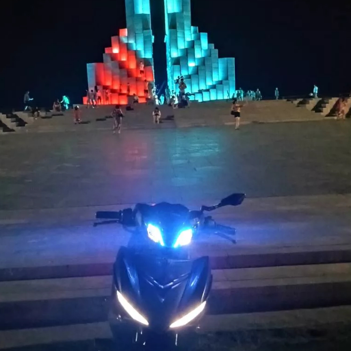 Đèn Pha Led Cho Yamaha Exciter 150 2019+ Y15Zr Led - Chóa Đèn Led Ex 150