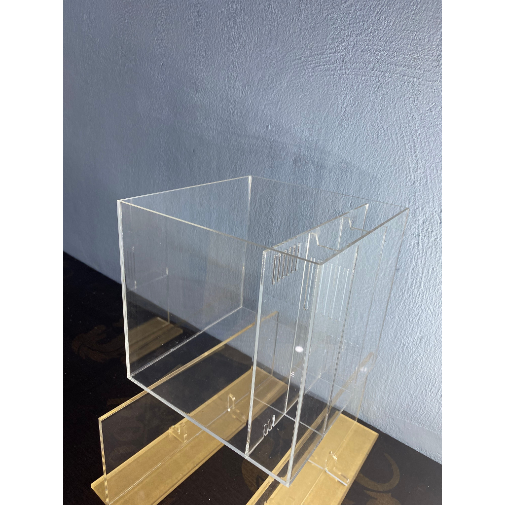 Bể cá Cubic 20;25 lọc vách, chất liệu Mica/ AcrAcrylic siêu trong, siêu bền